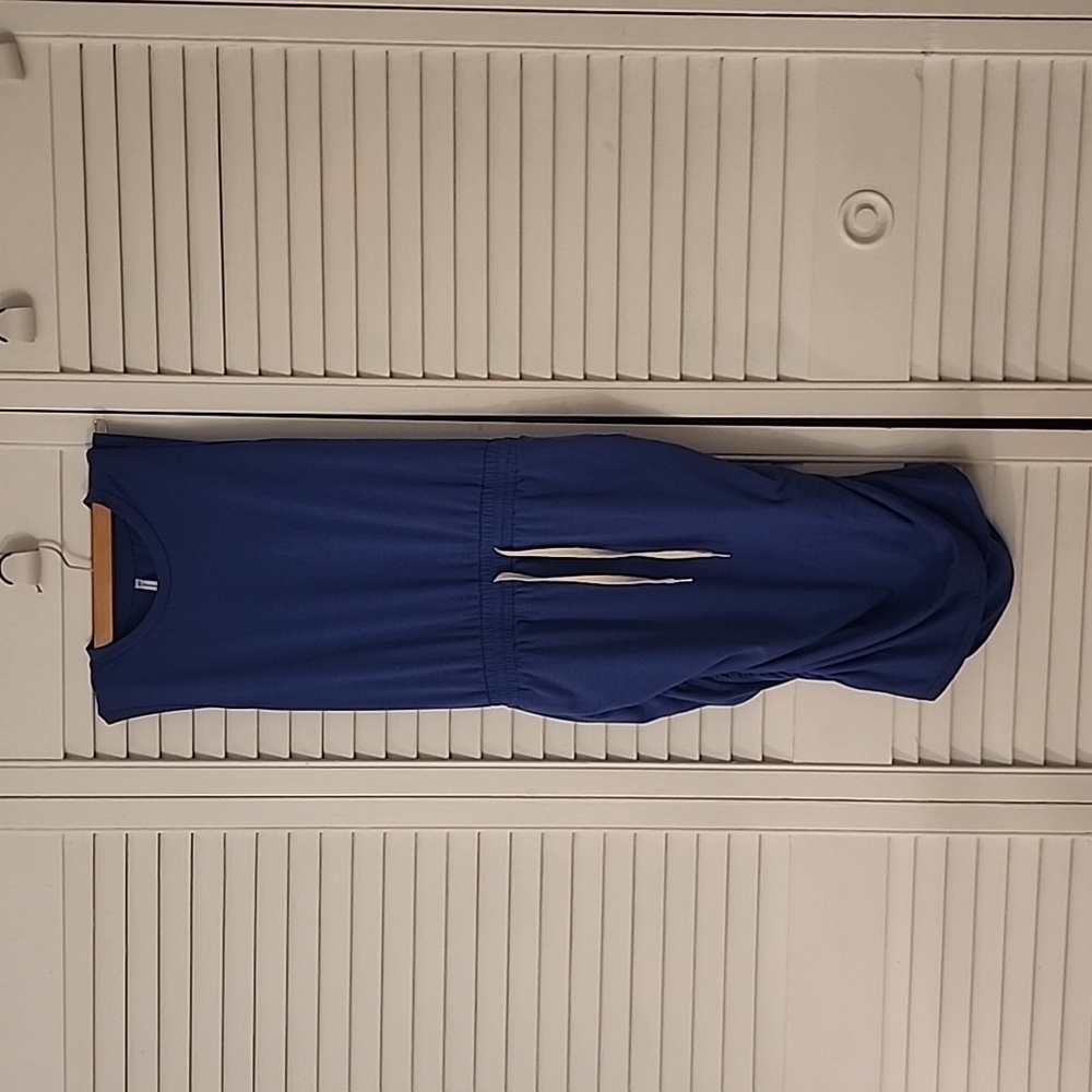 Beachsissi dress size xl colbot blue.